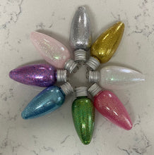 Load image into Gallery viewer, Christmas Light Ornament - YOU CHOOSE THE POEM