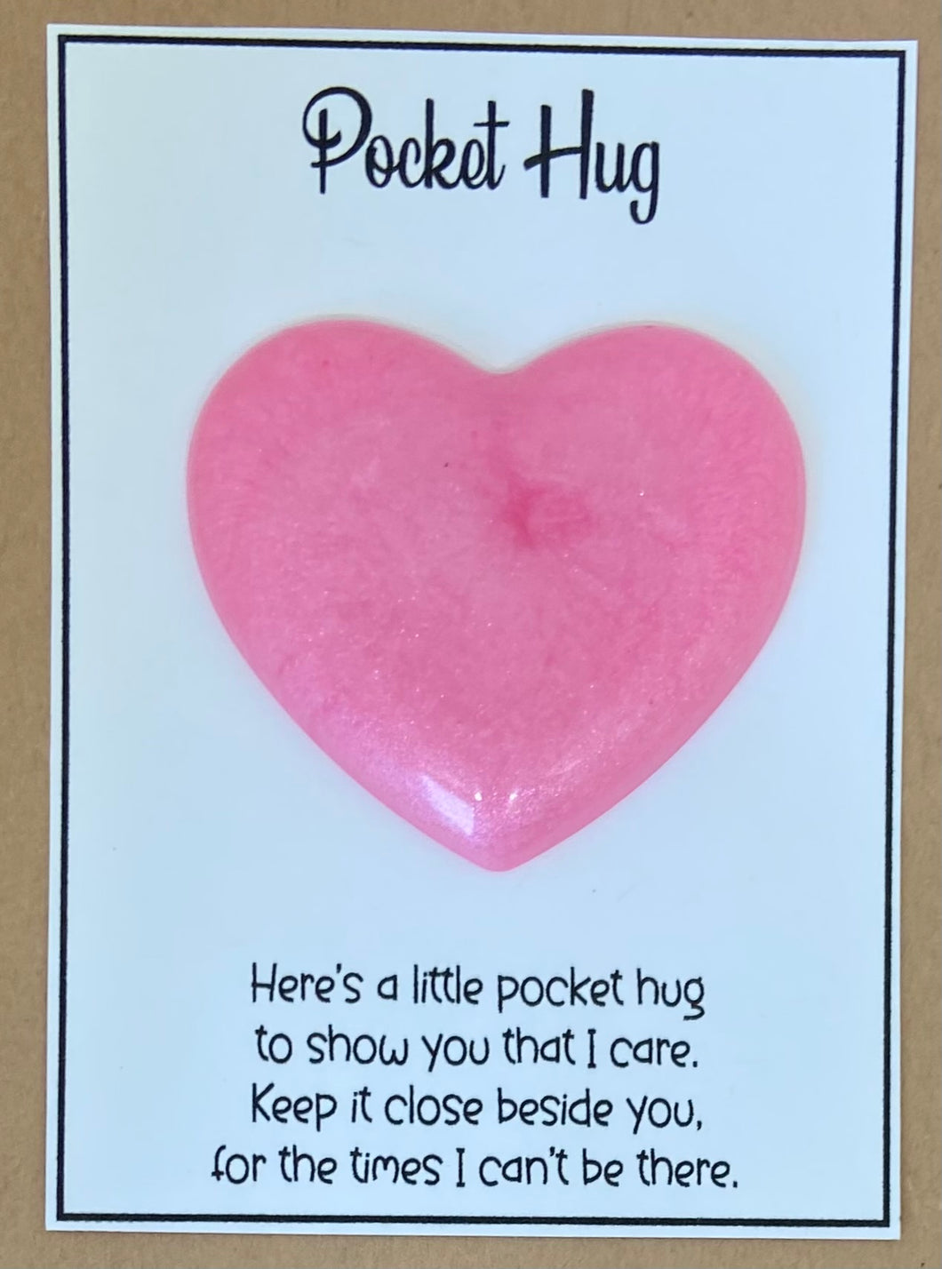 Pocket Hug - Dark Pink Mica