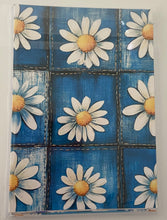 Load image into Gallery viewer, Handmade Blank Cards - Blue Daisy Set One
