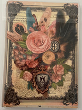 Load image into Gallery viewer, Handmade Blank Cards - Boho Feathers Set Two
