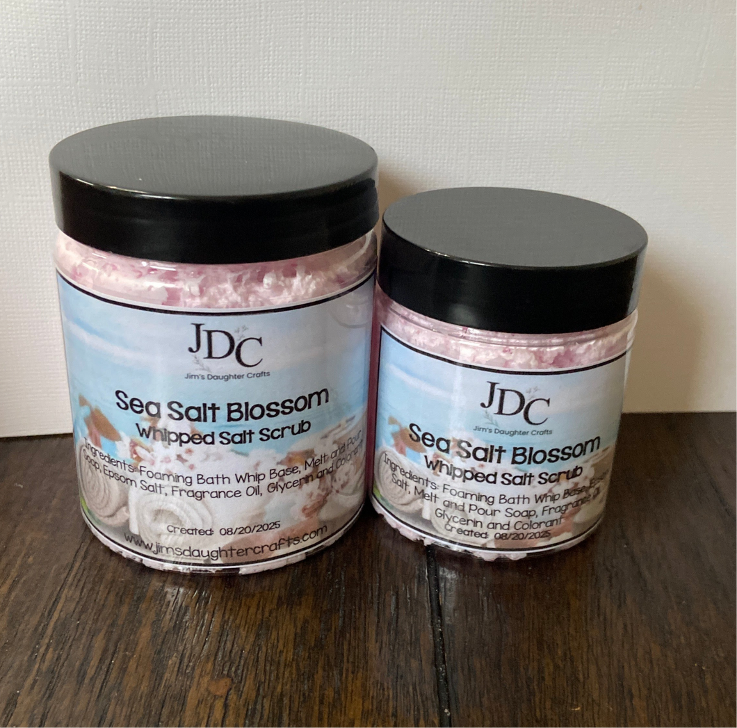Whipped Salt Scrub