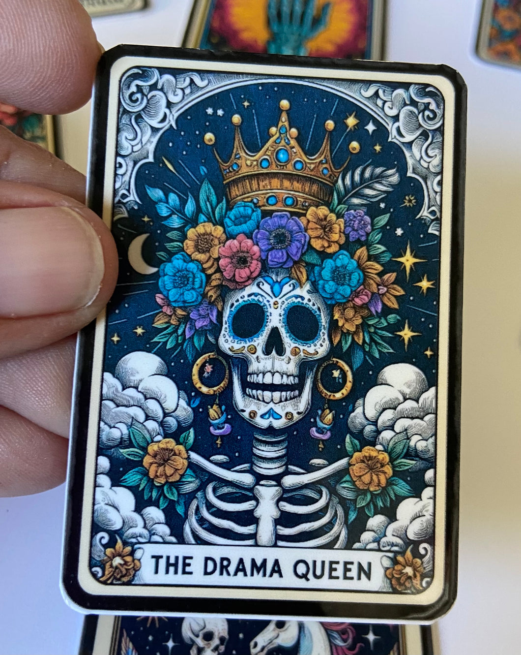 Halloween Tarot Card Stickers