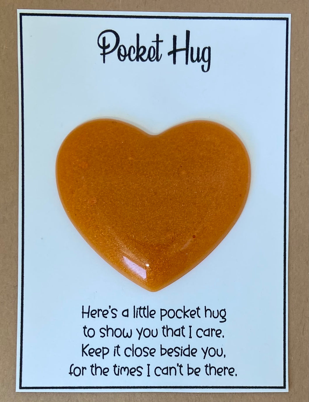 Pocket Hug - Dark Orange