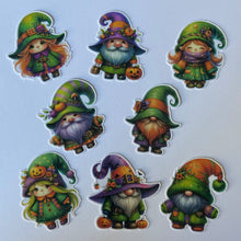 Load image into Gallery viewer, Halloween Gnome Stickers

