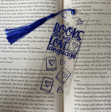 Load image into Gallery viewer, Books Are My Love Language Bookmark
