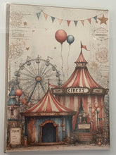 Load image into Gallery viewer, Handmade Blank Cards - Circus Set One
