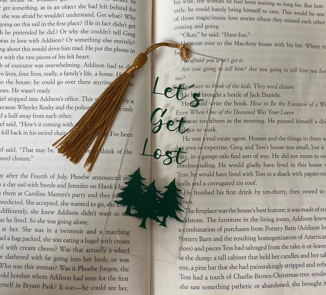Let's Get Lost Bookmark