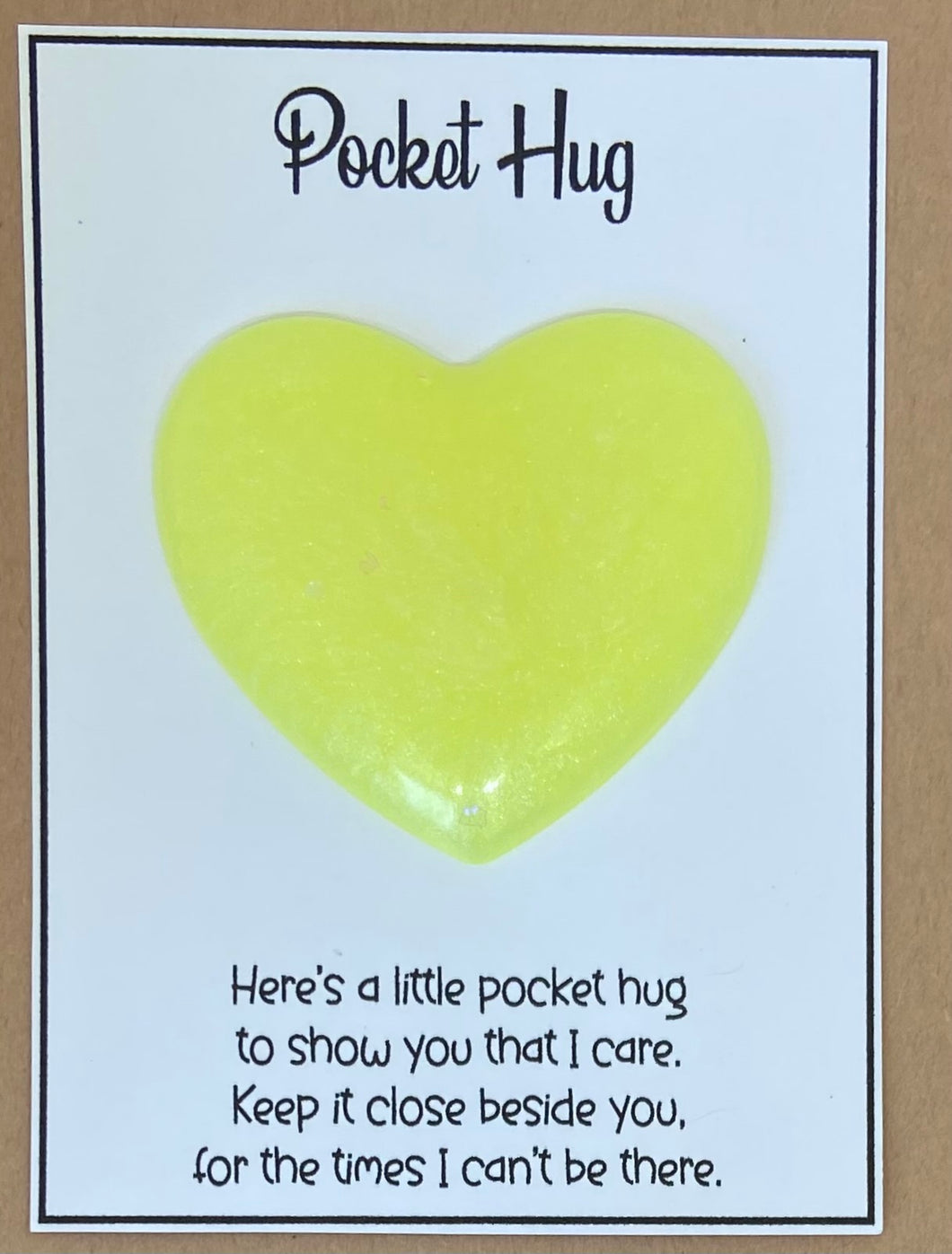 Pocket Hug - Yellow