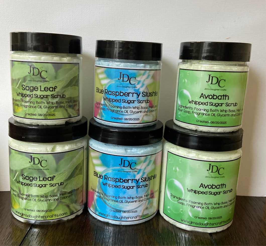 Whipped Sugar Scrub
