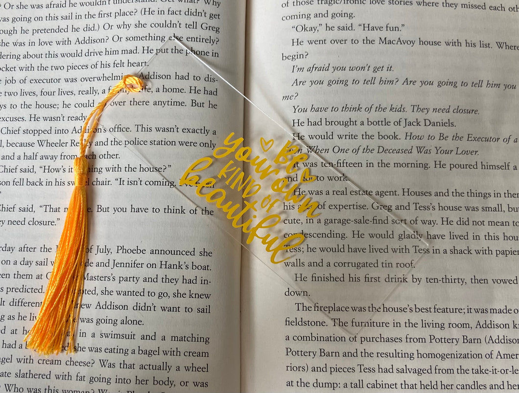 Be Your Own Kind of Beautiful Bookmark