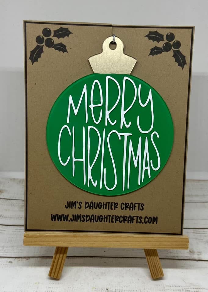 Merry Christmas Ornament