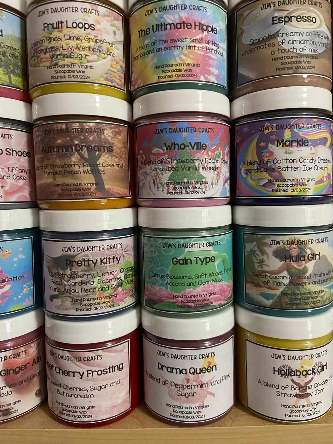 Scoopable Wax