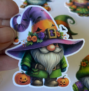 Halloween Gnome Stickers
