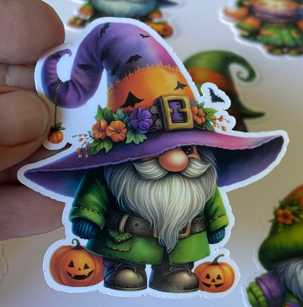Halloween Gnome Stickers