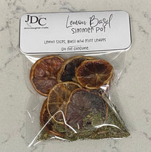 Load image into Gallery viewer, Lemon Basil Simmer Pot
