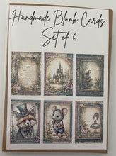 Load image into Gallery viewer, Handmade Blank Cards - Fairytale Set One
