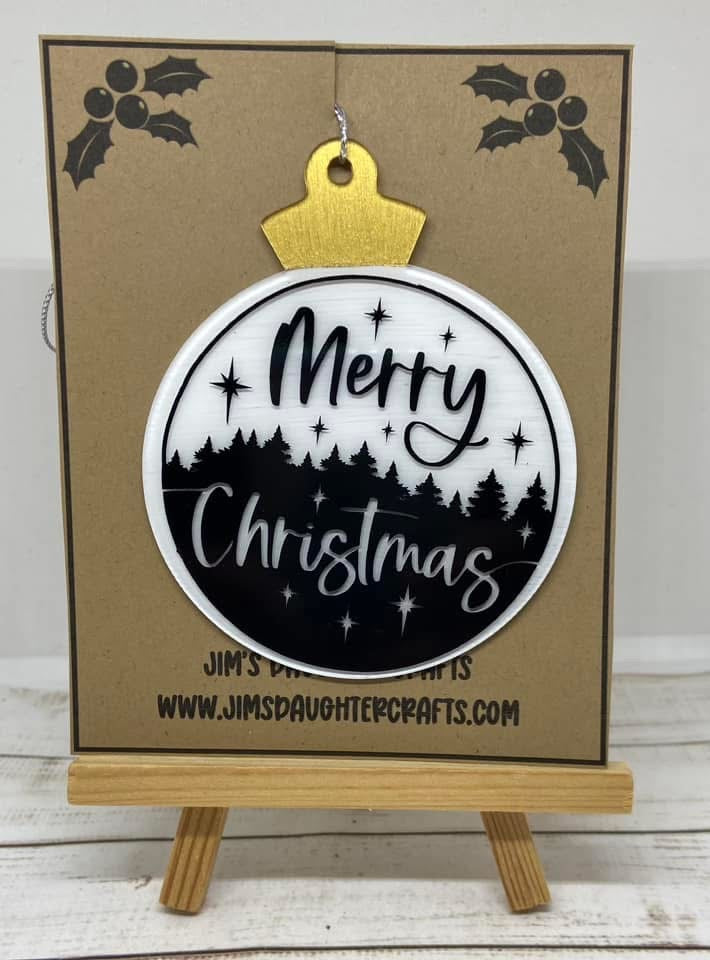 Merry Christmas Ornament