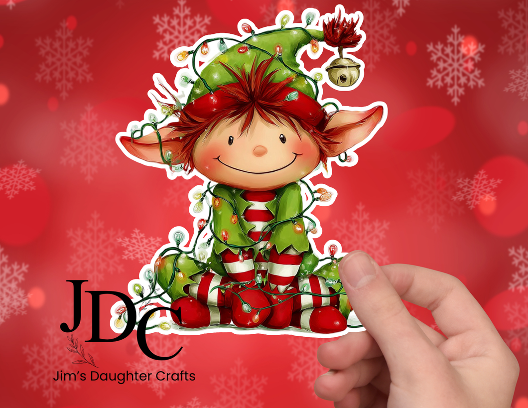 Elf Sticker