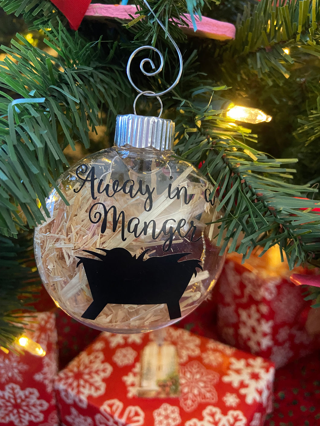 Away In A Manger Ornament