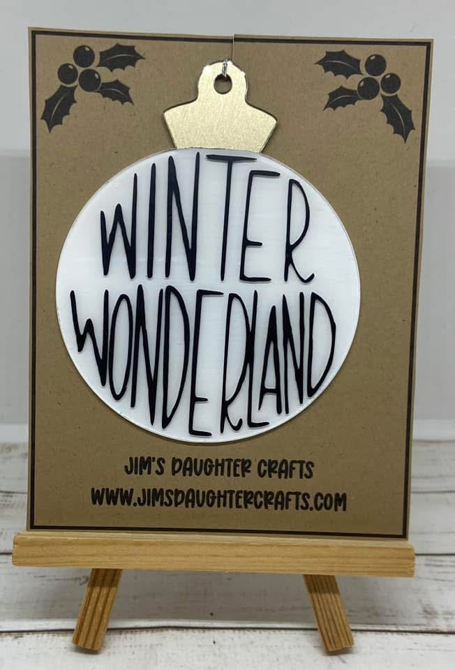 Winter Wonderland Ornament