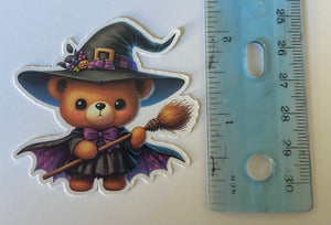 Halloween Teddy Bear Stickers