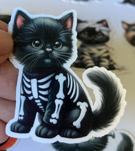 Load image into Gallery viewer, Halloween Black Cat Stickers
