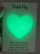 Load image into Gallery viewer, Pocket Hug - Glow In The Dark
