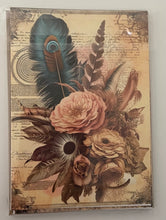 Load image into Gallery viewer, Handmade Blank Cards - Boho Feathers Set One
