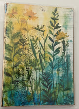 Load image into Gallery viewer, Handmade Blank Cards - Watercolor Plants Set Two
