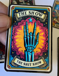 Halloween Tarot Card Stickers