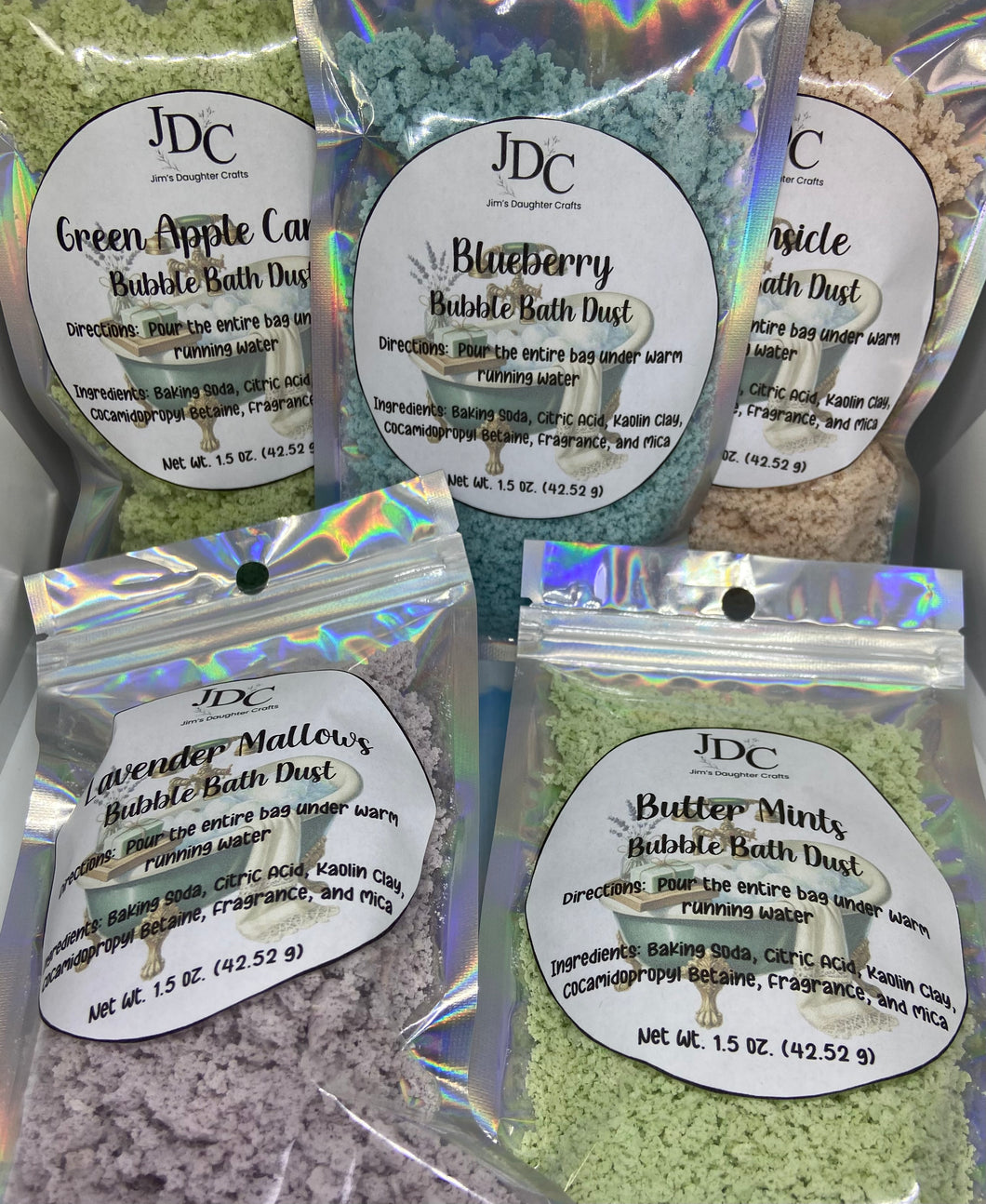 Bubble Bath Dust