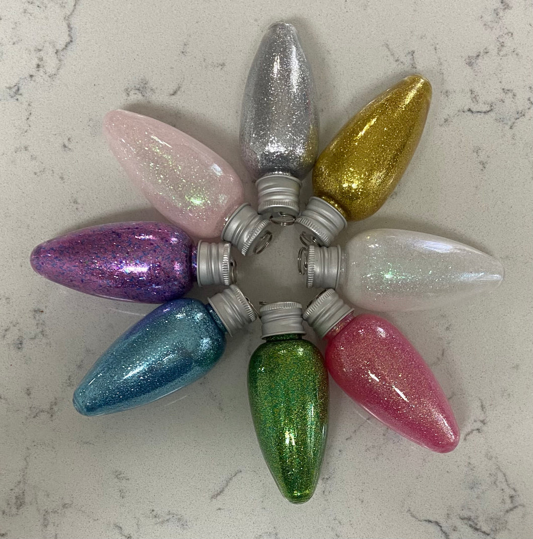 Christmas Light Ornament - YOU CHOOSE THE POEM